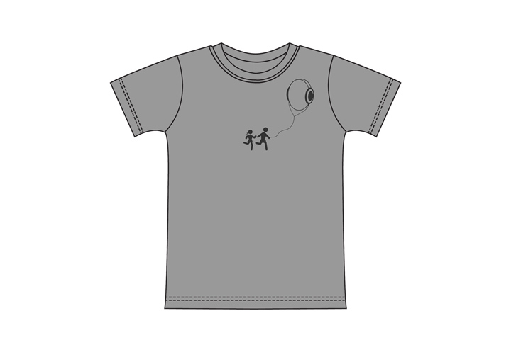 posizionamento della grafica su t-shirt