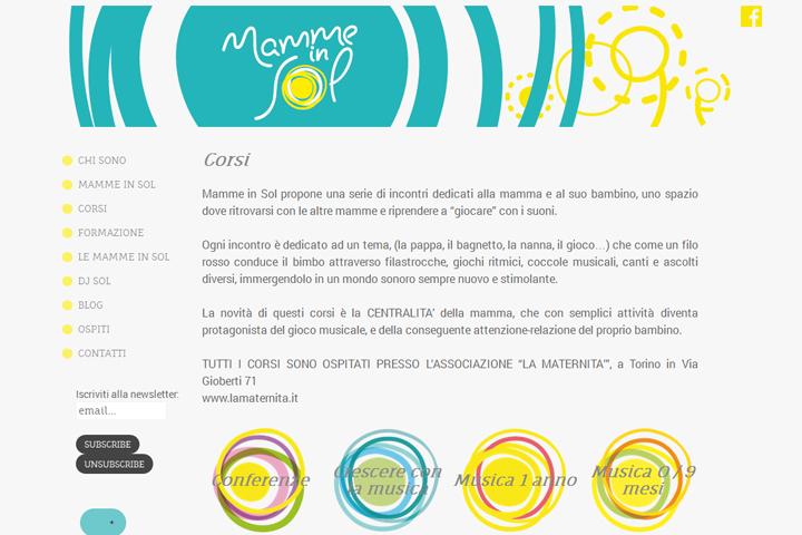 pagina interna Mamme in Sol