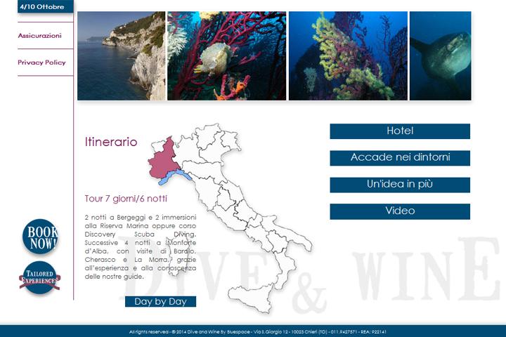 pagina itinerario
