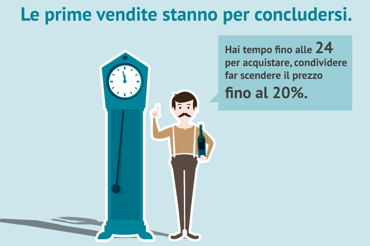 campagna di comunicazione per la fine delle vendite